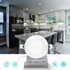 30 Pack 6 Inch 12w 5cct Led Recessed Ceiling Down Light W junction Box Dimmable
