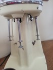 Vintage Hamilton Beach Beige Triple 3 Head Milkshake Malt Maker Machine Model 40