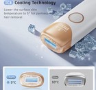 Ipl Laser Hair Removal Device With Ice Cooling  Permanent Painless Hair Removal 