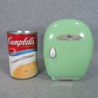 Vintage 1987 Beetland Lil Fridge Miniature American Freezer Desk Set In Green