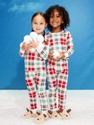 New Old Navy Two Piece Holiday Plaid Pjs Pajama Set Size 2t Nwt
