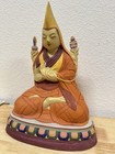 Mongolian Tibetan Buddhist Handmade Clay Paper Mache Tsong-kapa