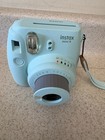 Fujifilm Instax Mini 9 Ice Blue Instant Camera With Batteries
