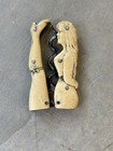 Folding Lady Antique Celluloid Corkscrew  Rare
