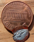 Very Dramatic 2000-d Cent Double Struck  Second Strike Is 95  Off Center Unc Red