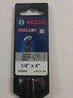 Bosch Bulldog 1 4  X 4  Steel Sds-plus Rotary Hammer Bit Sds-plus Shank Hc2040