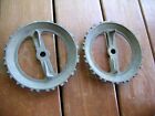 2 Vintage John Deere  Planter -seed Plates Y2637 B Corn Or Soybean -early Style