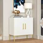 Buffet Sideboard Cabinet With Storage  Modern Wooden Cabinet With Adju