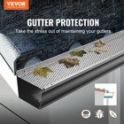 Vevor Gutter Guard 6 In Wide 208 Ft Length Cover Mesh Leaf Debris Protection