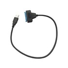 50cm Usb 3 0 To Sata Iii Hard Drive Adapter Cable For 2 5 Inch Hdd Ssd Drive
