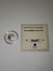 2000 Liberia President George Bush Gold  10 Proof Coin