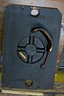  16x24  Board Mounted Industrial Foundry Wood Mold Sand Casting Pattern Vintage