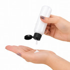 Travel Bottles 2oz  Clear Flip Cap Squeeze Plastic  10 Pcs Empty Container