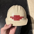 Vintage Civil Defense Fiberglass Hard Hat Disaster Control Jackson Products