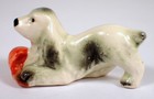 Mint Vtg Goebel W Germany Cocker Spaniel Dog W Slipper Miniature Figurine