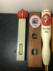 Lot Of 12 Unique Fun Beer Tap Handles Level Legend Pumpkin Burning Barrel