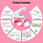 Button Maker Machine With 2 Sizes  80pcs Diy Badge Maker   Pin Maker Machine    