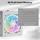 Psu006 80 Gold 750 Watt Atx Fully Modular Power Supply W 80 Plus Gold Certified