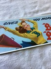 Bond Bread Vintage Ink Blotter Unused Cheerleader Antique  Megaphone