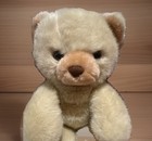 Nwt Vintage Russ Berrie Bubba Teddy Bear 12    Plush Cream tan  Stuffed Animal 491