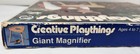 Vintage Creative Playthings Giant Magnifier Wooden Tripod Toy With Box