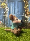 Mini Needle Felted Cartoon Mouse