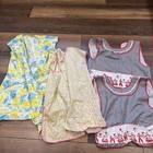 Vintage Aprons Lot Of 20gingham Farm Baker Cottage Core Chiffon Half   Full