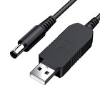 Usb 5v To 12v Step Up Converter Cable Dc 5 5x2 1 2 5mm 1m 