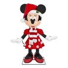 Ships Today Disney 4 Ft  Animated Holiday Minnie Mouse Home Depot Christmas