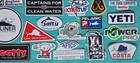 39  - Different   Authentic - Sport Fishing Decals Lot - Offshore Vinyl Stickers