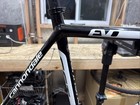 54cm Cannondale Supersix Evo Carbon Rim Brake Frameset With Fork stem seatpost