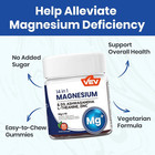 Vev Magnesium Citrate And Glycinate Gummies For Adults 14 In 1 Magnesium And D3-