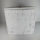 Cards For The Mr  And Mrs  Wood White Wedding Box 8  X 8  X 8  Rustic Cute
