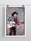 Garth Brooks 12x18inch Poster Garth Brooks Pop Art With Free Shipping In Us