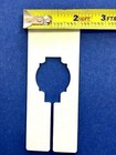  Rectangle Clothing Size Dividers Bag Of 20  blank 