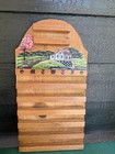Kountry Wood Works Perpetual Wooden Calendar Hand Painted Folk Art Incomplete