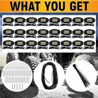 24 Pods Led Rock Lights For Trucks Underglow Wheel Well Light 6000k Pure White