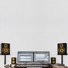 18 Pcs Self-stick Acoustic Foam Panels 11 8x11 8x0 4 Inch White Noise Reduction
