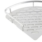 Triangular Shower Caddy Shelf Bathroom Wall Corner Rack Storage Organizer Holder