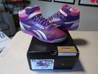 Vtg Reebok Classic Freestyle Hi Purple   Pink Sneakers Sz 9 Womens - Very Rare