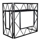 American Dj Pro Event Table 2 Mb Foldable Dj Booth Metal Facade white Scrim Adj
