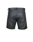 Mens Biker Shorts Real Black Or Cow Leather Sleek And Sexy 501 Style Shorts New