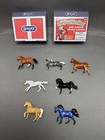 Breyer Mini Whinnies Horses    7846   Complete Set Of 7   With Blue Chase Piece