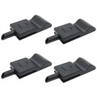 4pcs Door Lock Knobs Front rear Ebony For Chevy gmc Silverado sierra 07-13 Black