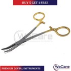 Gold Mosquito Hemostat Forceps 5  Curved Surgical Dental Instruments German