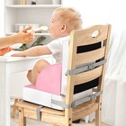 Toddler Booster Seat For Dining Table Portable Kids Seat With Safety Buckles