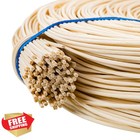 1 75mm Round Reed Coil  1lb Rattan For Basket Weaving Furniture