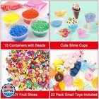 Slime Supplies Kit  205 Pack Add Ins Slime Kit For Kids Girls Slime Making  I