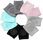 5 Pairs Baby Crawling Knee Pads     Anti-slip Leg   Elbow Protectors Set