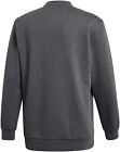 Adidas Adventure Graphic Crew Sweatshirt Kids Pullover Boys Logo Dark Grey